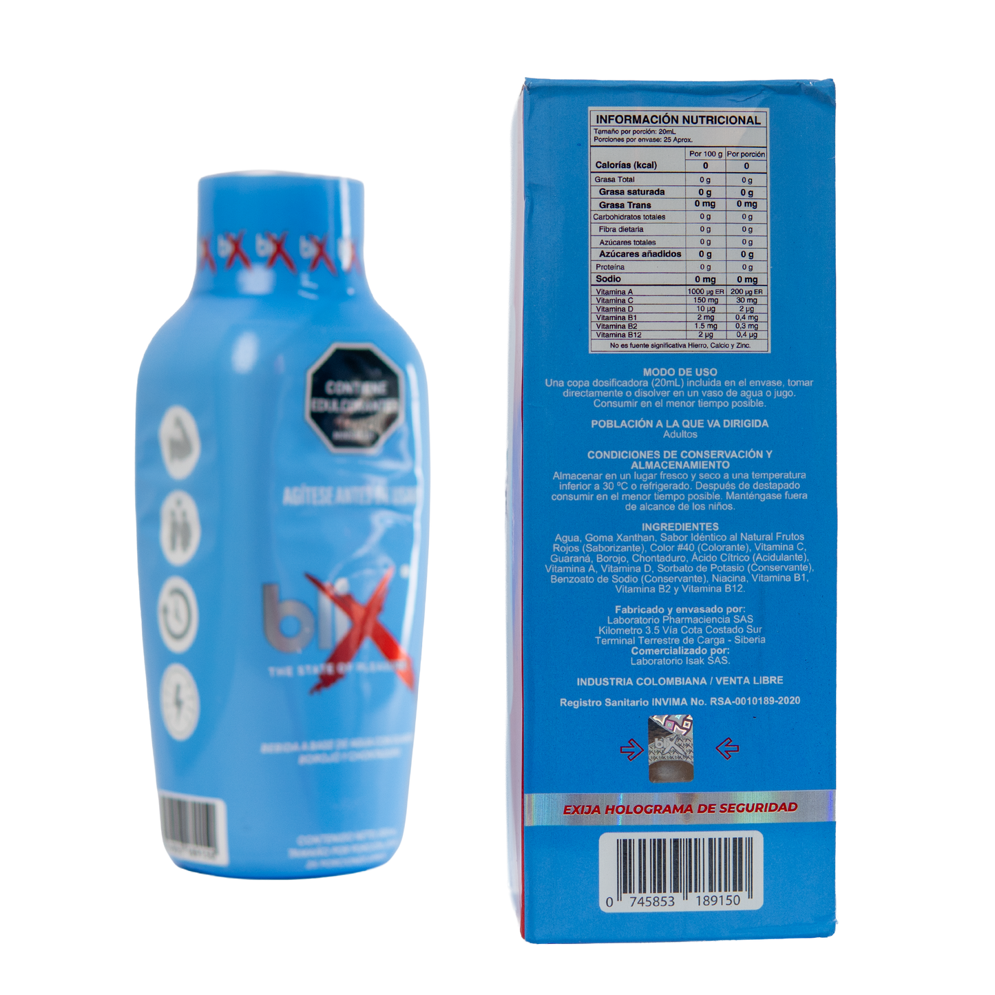 LIQUID — Bebida Potenciadora 500mL